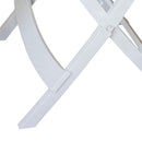 Mesa Dobrável Diamantina Branca
