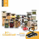 EcoLock™ - Kit Potes Herméticos de Vidro + (Brindes Exclusivos)