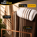 Kit 15 Toalhas Super Banhão de Alta Maciez + 5 Toalhas de Rosto de Brinde