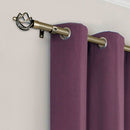 Varão Extensível para Cortina Coroa 300 cm Ouro Velho