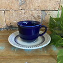Kit 12 Xícara Biona Com Pires Cerâmica Vintage Cafezinho 65ml