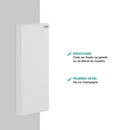 Armário Aéreo Multiuso Organizador 1 Porta Branco Carraro