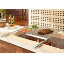Grelha Inox Para Churrasco Com Coletor de Gordura E Chapa Au
