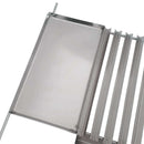 Grelha Inox Para Churrasco Com Coletor de Gordura E Chapa Au