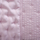 Kit Colcha Casal Santorini Super Macia 220x240 Wild Rosê