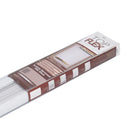 Persiana Horizontal PVC 25mm BLOCK LUXO 160larg x 160alt Branca - Quarto/Sala/ Escritório/Cozinha/Lavanderia